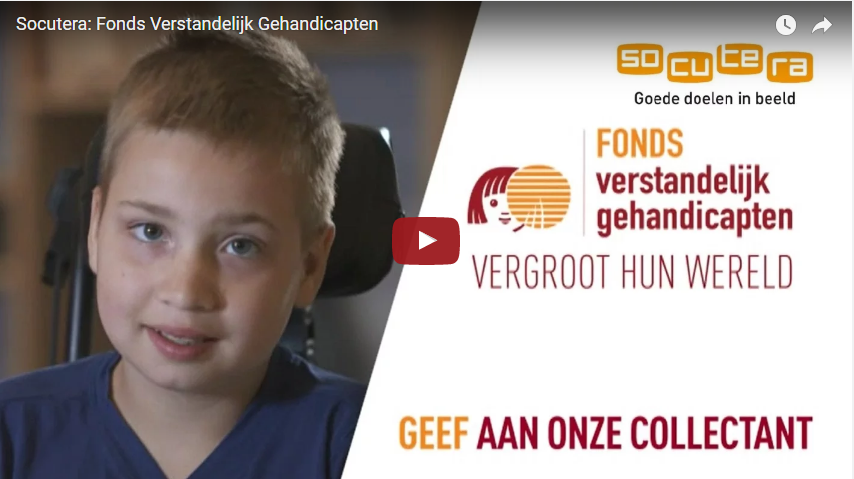 Video goede doelen in beeld: Fonds verstandelijk gehandicapten
