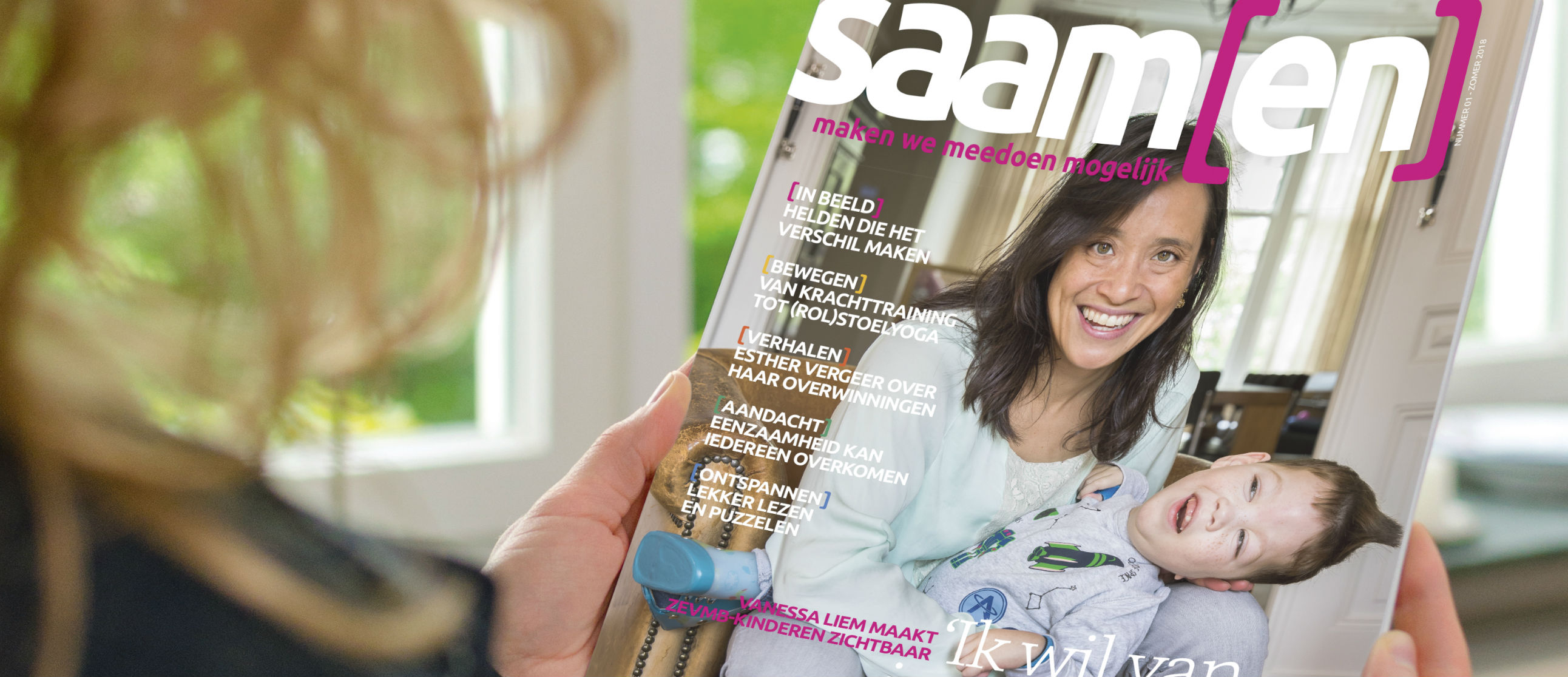 Cover van magazine Saam(en)