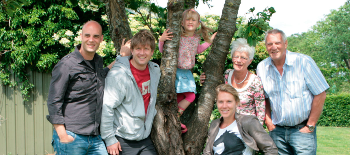 Familiefoto Esther Vergeer.