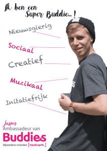 De poster van Super Buddie Jasper