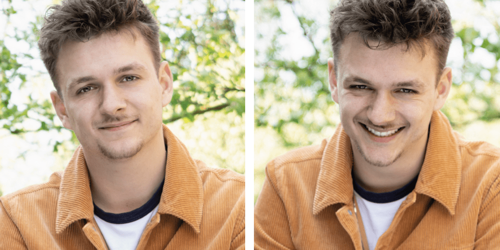 Jurre Geluk twee portretten