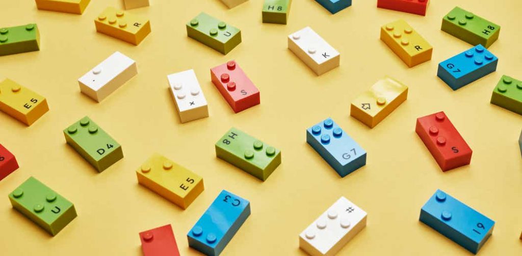 Lego braille bricks