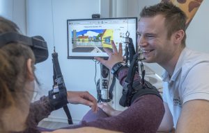 Foto: Virtual Reality in het Daan Theeuwes centrum