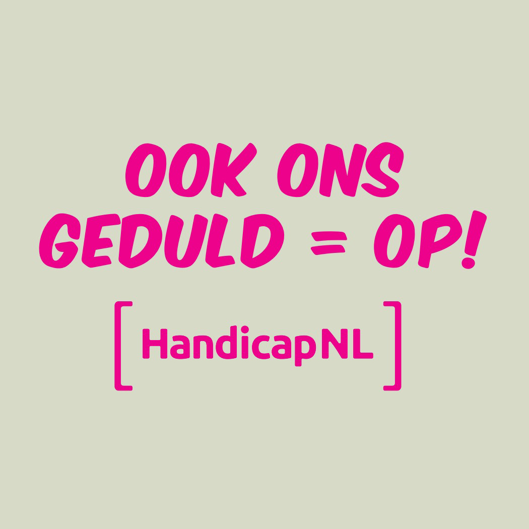 ons geduld is op