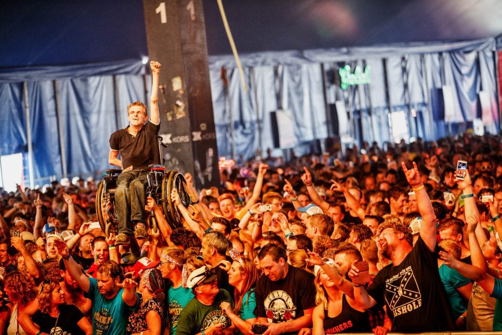 Festivals toegankelijk voor iedereen