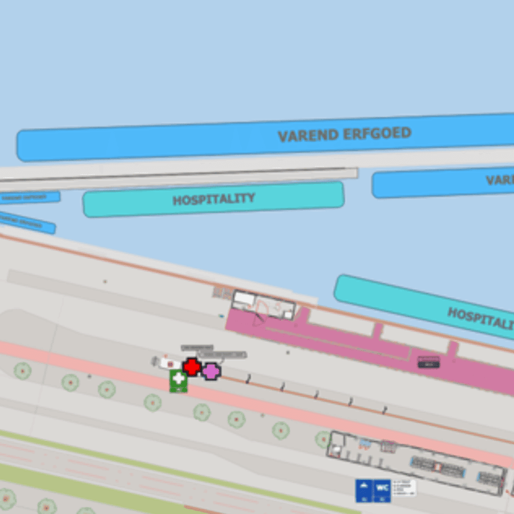 Plattegrond prikkelarme ruimte