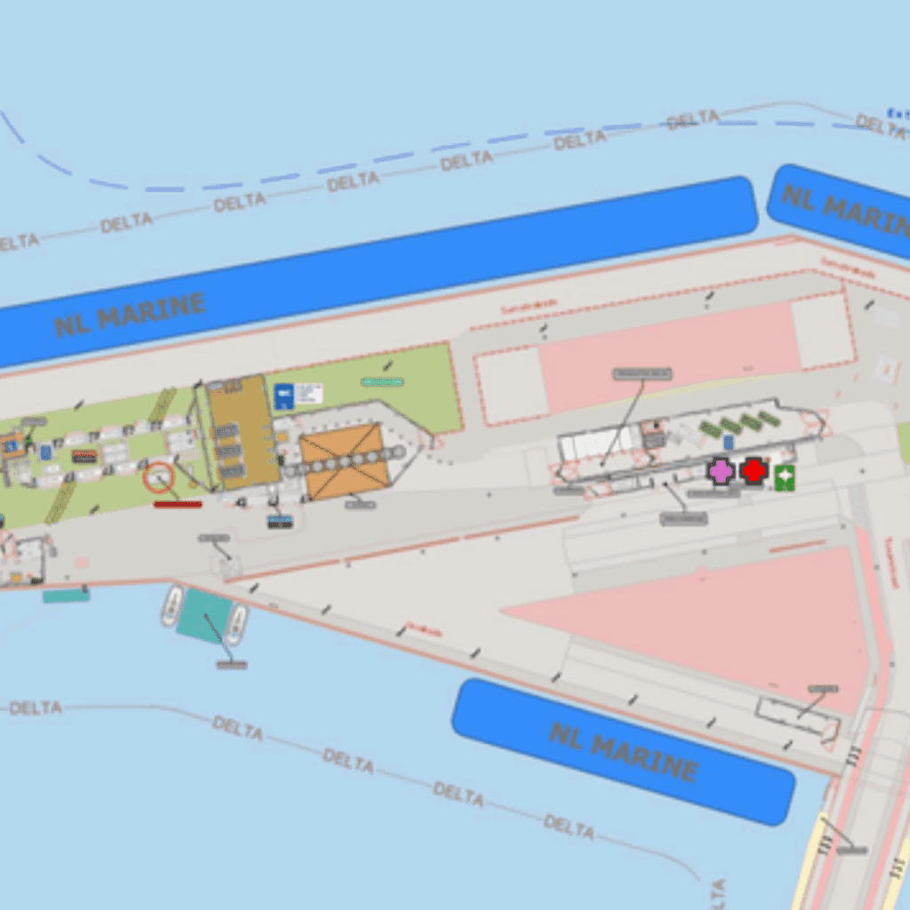 Plattegrond prikkelarme ruimte 2