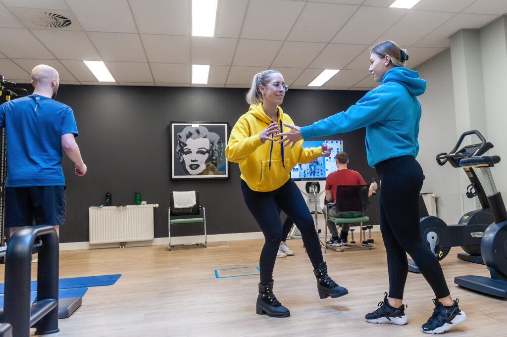 Marie-Fleur revalideert in het Erik Scherder Huis